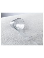 Protectie Perna Impermeabila Hipoalergenica 70x70cm Alb cu Fermoar - imagine 2