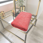 Prosop Lux Coral 70x130 cm 100% Bumbac Pieptănat 650 g/mp Ultra-Absorbant - imagine 3