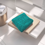 Prosop Luxury Verde Smarald 50x90cm Bumbac 650g/m² Absorbție Superioară - imagine 4