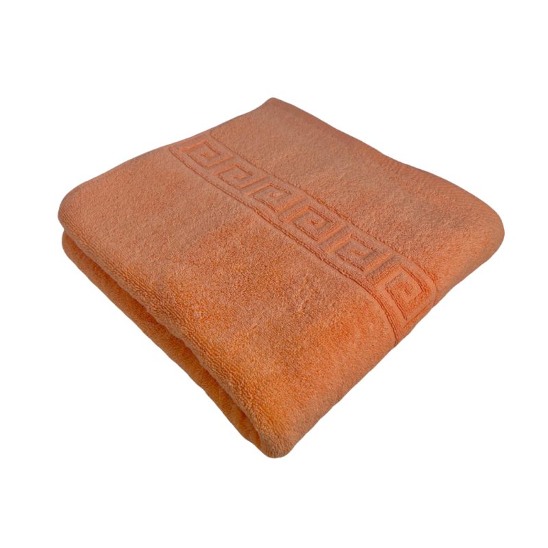 Prosop de baie lux Peach 50x90 cm – PremiumSleep.ro Prosop de baie lux 50x90 cm, 100% bumbac pieptănat, ultra-absorbant, Peach – PremiumSleep.ro