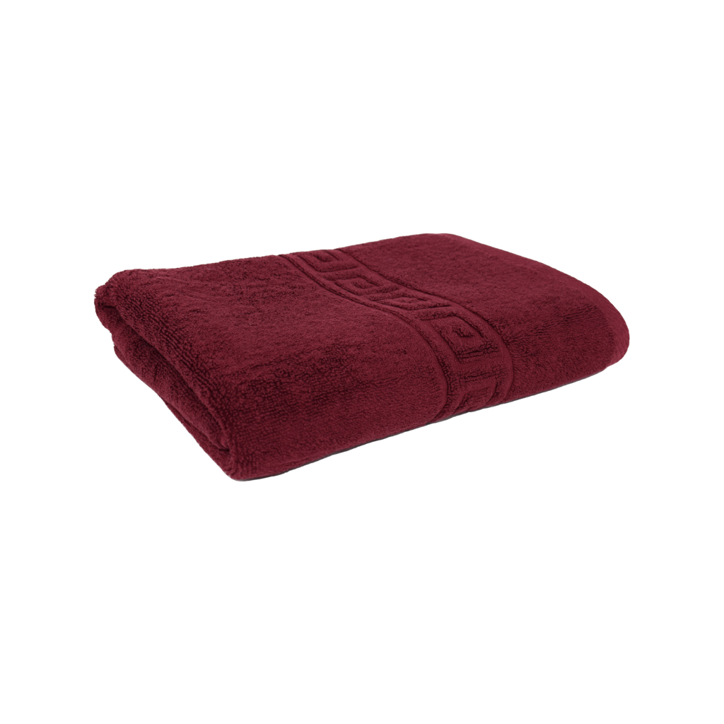 Prosop de baie lux Burgundy 70x130 cm – PremiumSleep.ro Prosop de baie lux 70x130 cm, 100% bumbac pieptănat, ultra-absorbant, Burgundy – PremiumSleep.ro
