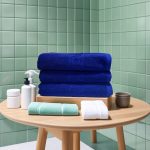 Set Prosoape Luxury Royal Blue 100% Bumbac Ultra-Absorbante 70x130 cm,650 gr - imagine 4