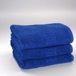 Set Prosoape Luxury Royal Blue 100% Bumbac Ultra-Absorbante 70x130 cm,650 gr - imagine 5