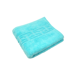 Prosop Luxury Bumbac 650g/m² 50x90cm Sky Blue Design Greek Border Absorbant