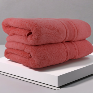 Set 2 prosoape ultra pufoase 70x130 cm, 100% bumbac pieptănat Zero Twist, ultra-absorbante – PremiumSleep.ro