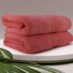 Set 2 Prosoape Ultra Pufoase 70x130 cm 100% Bumbac Pieptănat 600 g/mp Zero Twist - imagine 5