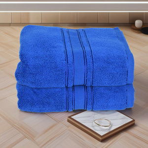 Set 2 prosoape ultra pufoase 70x130 cm, 100% bumbac pieptănat Zero Twist, ultra-absorbante – PremiumSleep.ro