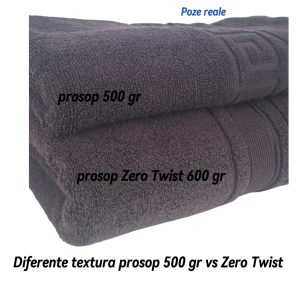 Prosop ultra pufos de lux 70x130 cm, 100% bumbac pieptănat Zero Twist, ultra-absorbant – PremiumSleep.ro