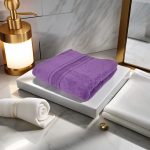 Prosop ultra pufos 50x90 cm, 100% bumbac pieptănat Zero Twist, ultra-absorbant – PremiumSleep.ro