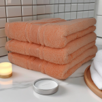 Set 3 Prosoape Ultra-Pufoase 50x90 cm 100% Bumbac Pieptănat 600 g/mp - imagine 2
