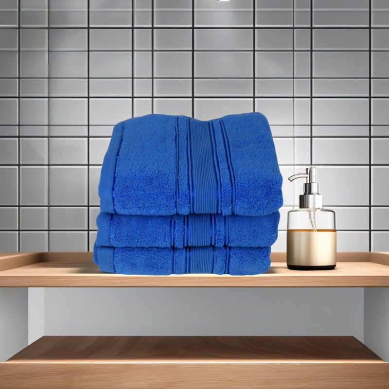 Set 3 prosoape ultra pufoase Zero Twist 50x90 cm – PremiumSleep.ro Set 3 prosoape ultra pufoase 50x90 cm, 100% bumbac pieptănat Zero Twist, ultra-absorbante – PremiumSleep.ro