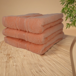 Set 3 Prosoape Ultra-Pufoase 50x90 cm 100% Bumbac Pieptănat 600 g/mp - imagine 5