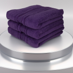 Set 3 prosoape ultra pufoase 50x90 cm, 100% bumbac pieptănat Zero Twist, ultra-absorbante – PremiumSleep.ro