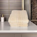 Set 3 prosoape ultra pufoase 50x90 cm, 100% bumbac pieptănat Zero Twist, ultra-absorbante – PremiumSleep.ro