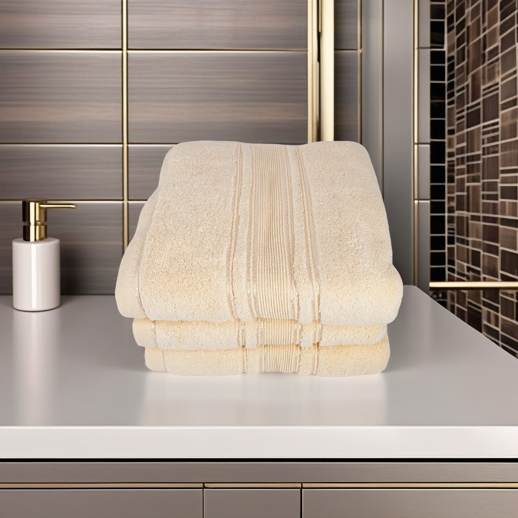 Set 3 prosoape ultra pufoase Zero Twist 50x90 cm – PremiumSleep.ro Set 3 prosoape ultra pufoase 50x90 cm, 100% bumbac pieptănat Zero Twist, ultra-absorbante – PremiumSleep.ro