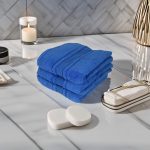Set 3 Prosoape Ultra-Pufoase 50x90 cm 600 g/mp Bumbac Pieptănat - imagine 3