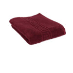 Prosop de Baie Lux Burgundy 50×90cm – 100% Bumbac Pieptănat 650 g/mp - imagine 3