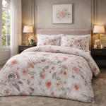 Lenjerie de Pat Clara TAC Bumbac Satinat DELUXE Antisifonare 220 TC