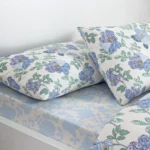 Lenjerie de Pat Premium Antisifonare 200x220 cm Arden Mavia TAC - imagine 3