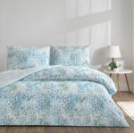 Lenjerie de Pat Arwen Mavi TAC - Design Modern Antisifonare Premium,Bumbac 100%