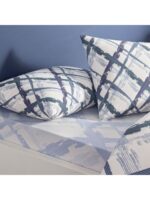 Lenjerie de Pat Briza Mavi TAC - Antisifonare Premium Bumbac Ranforce - imagine 2