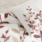 Lenjerie De Pat Daisy Ecru TAC Bumbac Ranforce Antisifonare - imagine 2