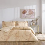 Lenjerie De Pat Elisandra TAC Deluxe 100% Bumbac Satinat 230x260 cm