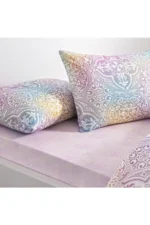 Lenjerie de Pat Nevora Pembe TAC Antisifonare Premium - Bumbac Ranforce - imagine 2