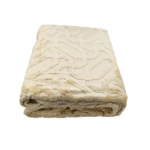 Pătură Embosată Premium Cocolino 533 Mov 200x220cm - Design Elegant și Moale - imagine 4