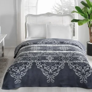 Pătură Grand Gri TAC 200 x 220 cm Bumbac 40% Acron 40% Alte Fibre Mixte