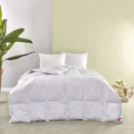 Pilota Puf și Pană Gâscă Glamour TAC 195×215 cm din Bumbac 100%