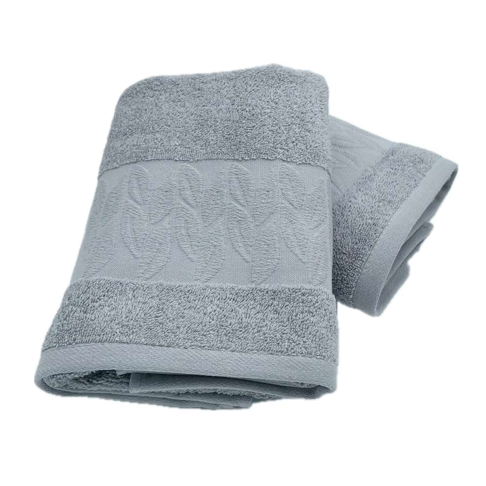 set-2-prosoape-sey-mix5x1-gri-50x90-cm-bumbac Set 2 Prosoape SEY MIX5X1 Gri 50×90 CM Bumbac 100% - imagine 1