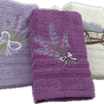 Set Prosoape Bucătărie Lavanda Gul 30x50cm Bumbac 100%