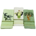 Set Prosoape Bucătărie Olive 2 Gul 30x50cm Bumbac 100%
