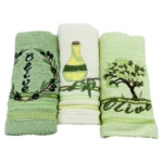 Set Prosoape Bucătărie Olive 1 Gul 30x50cm 100% Bumbac 3 Bucăți