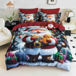 set-lenjerie-craciun-5d-pat-dublu