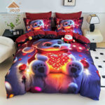 set-lenjerie-craciun-5d-pat-dublu
