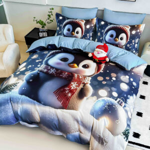 set-lenjerie-craciun-5d-pat-dublu