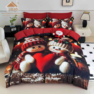 set-lenjerie-craciun-5d-pat-dublu