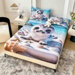 Husă de Pat 3 Piese – Imprimare Digitală 5D