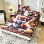 Husă de Pat 3 Piese – Imprimare Digitală 5D