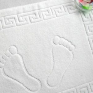 Set 60 Covorase baie 50x70cm bumbac pakistanez 850 gr