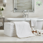 Set 60 Covorase baie 50x70cm bumbac pakistanez 850 gr