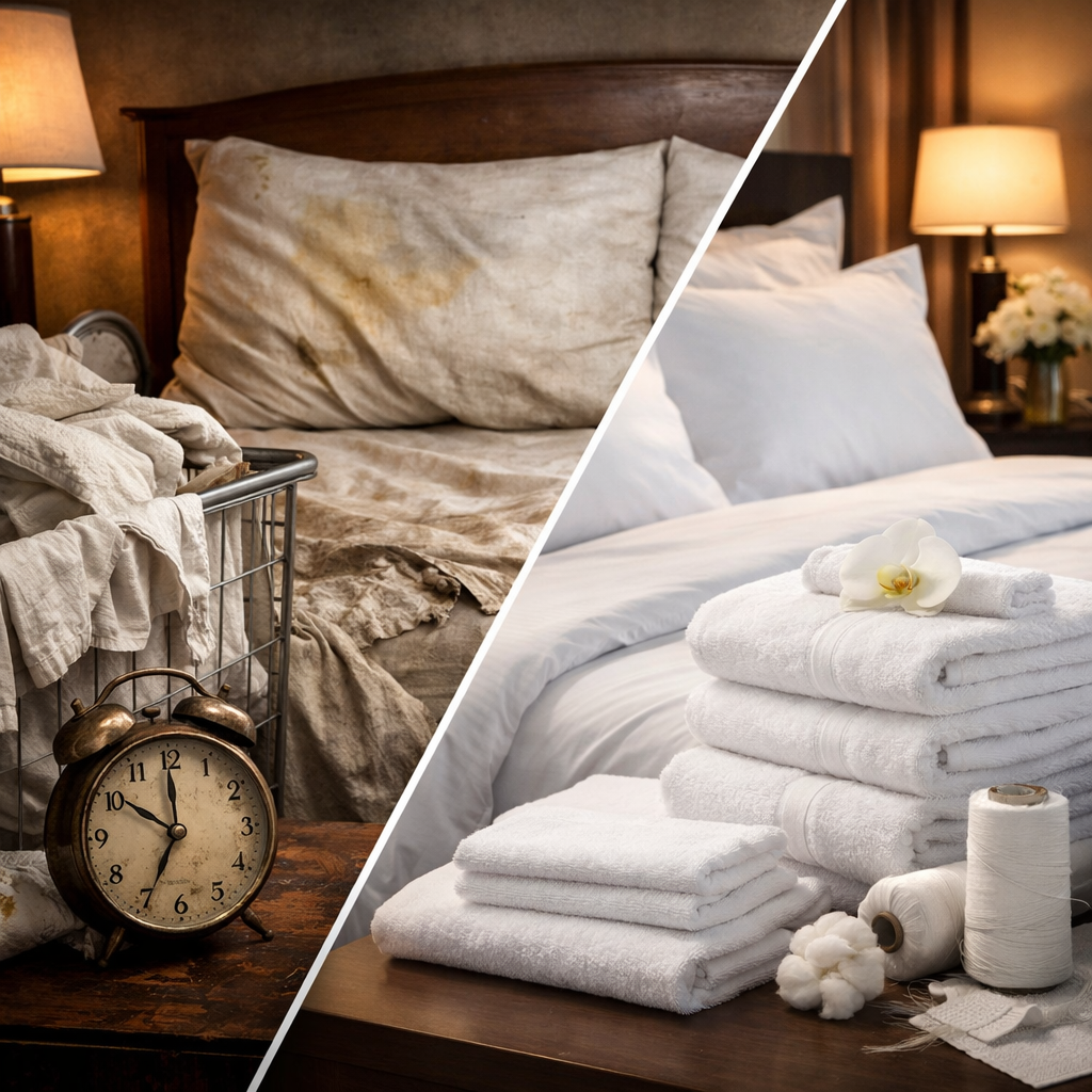 lenjerie hoteluri profesională