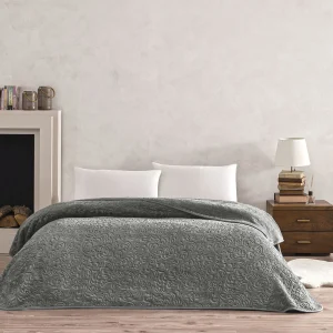 Patura pentru Pat Doressa Antracit Deluxe 220 x 240 cm