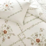 Lenjerie De Pat Elira alb TAC Bumbac Ranforce 100% -King Size