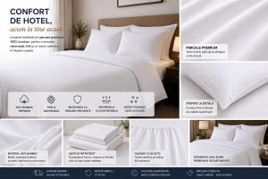 Ce este bumbacul Percal și de ce este atât de apreciat în hotelurile premium?