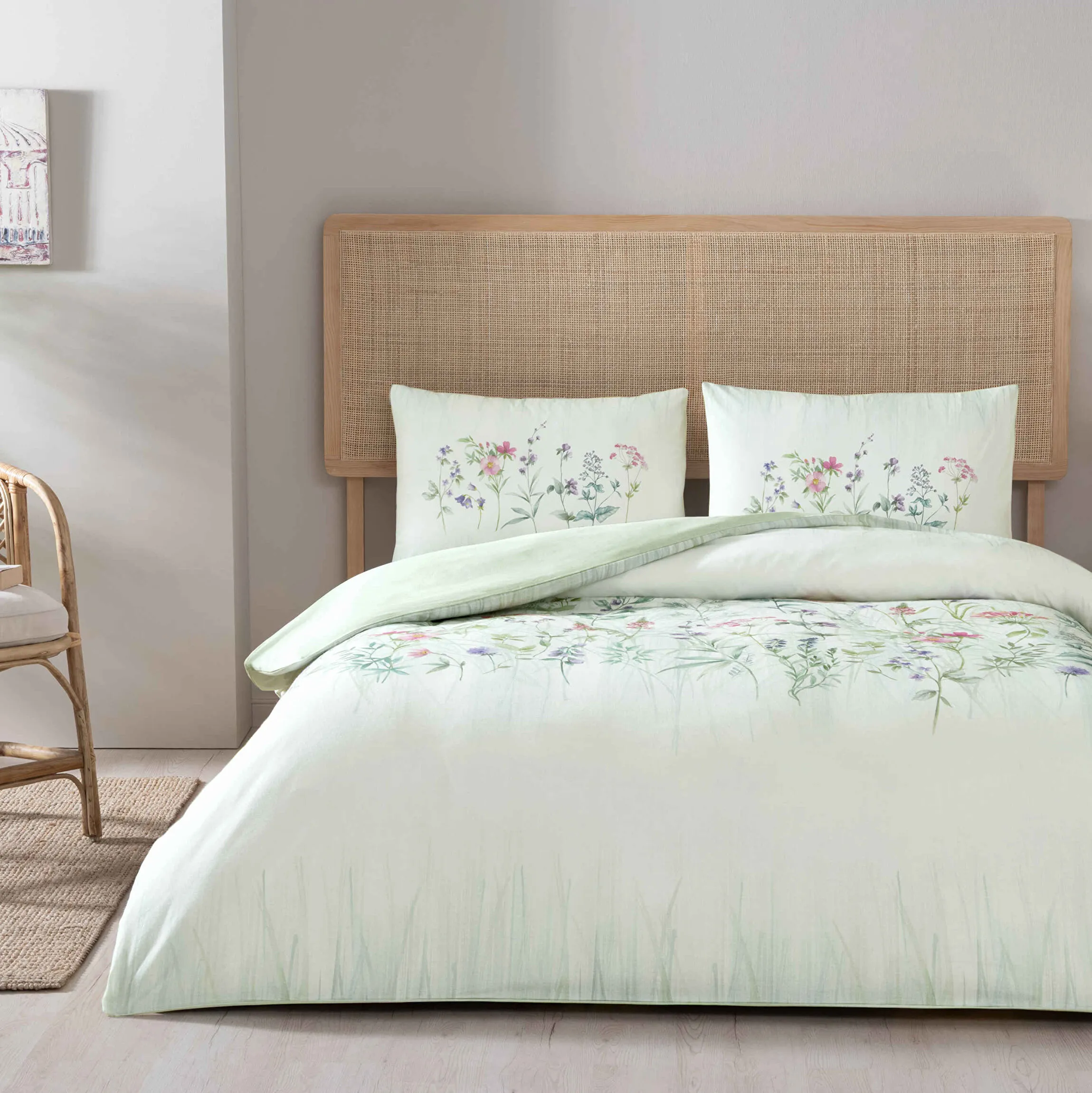 lenjerie-pat-king-size-lioren-yesil-tac-bumbac-ranforce Lenjerie de Pat Lioren TAC King Size - Design Modern Antisifonare Premium