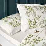 Lenjerie De Pat WINSOR Digital TAC Bumbac Satinat DELUXE Antisifonare Design Modern