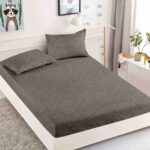 Husă Pat 3 Piese cu Elastic 180x200 cm ,cearceaf+2 fete de perna